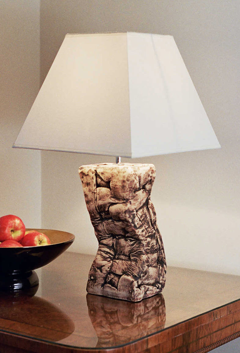 Squash Lamp (c. 40cm x 16cm)